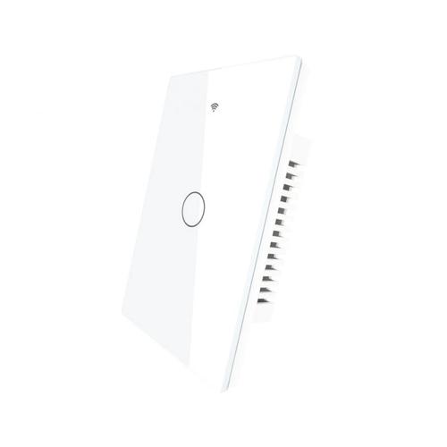 Interrupteur lumineux intelligent WiFi 433MHz, Circuit 2/3 voies, minuterie multi-contrôle, application Tuya, panneau en verre, fonctionne pour Alexa Google Home