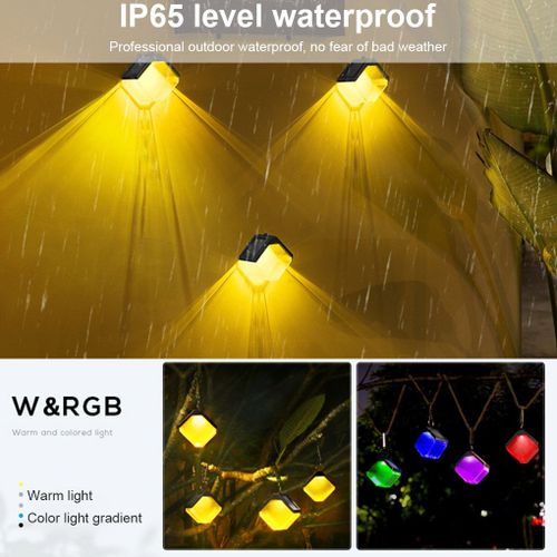 Applique Murale Solaire Imperméable, Luminaire Décoratif De Paysage, Idéal Pour Un Jardin, Une Véranda Ou Un Jardin