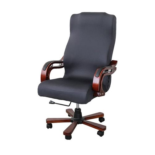 Housse De Chaise Élastique, Imperméable, Extensible, Anti-Salissure, Pour Ordinateur De Bureau, Bureau, Amovible