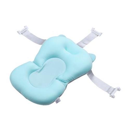 Siège de bain pour bébé, tapis de soutien pliable, coussin de baignoire et  chaise pour nouveau-né, coussin pour bébé antidérapant, doux et confortable