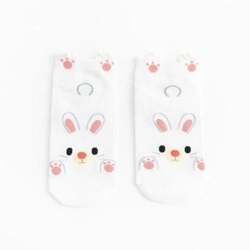 Chaussettes En Coton Pour Femmes, Décontractées, À La Mode, Motif Panda, Renard, Lapin, Chien, Automne Hiver, Animal, Joyeux, Amusantes, Coréennes, Harajuku, Kawaii, Mignonnes, Pour Filles