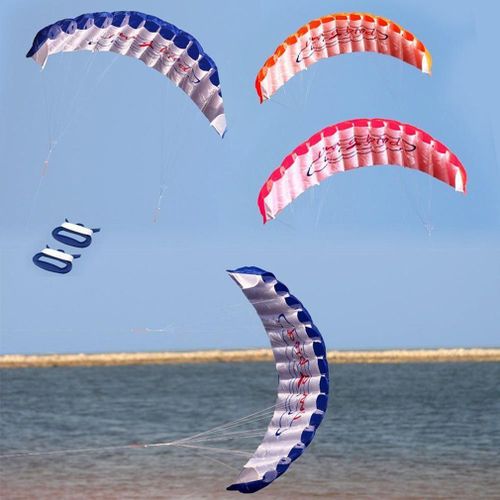 Cerf-Volant Double Ligne En Nylon, 1.4m, Cascade, Parachute, Surf, Parachutisme, Sports, Plage, Jouets D'Extérieur