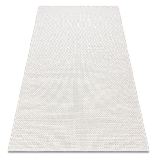 60x100 Cm Tapis Timo 6272 Sizal Extérieur Blanc