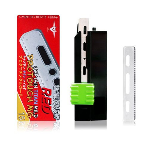 Lames de rasoir en acier inoxydable pour hommes, lames de plumes, lames de rasoir de remplacement, lames de rasoir pour la maison, fournitures pour Salon de coiffure, 15 pièces