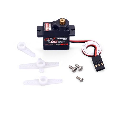 Mini Servo numérique en métal 9G 17G 25G 6KG 9KG 15KG 20kg, pour voiture bateau et avion Robot RC 1/8 1/10
