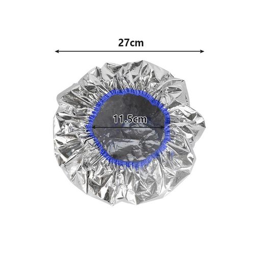 Bonnets De Bain Ultra-Minces Jetables En Aluminium, 1 Pièce, Bonnet De Douche Sec, Huile De Cuisson, Cheveux, Étanche À La Chaleur 