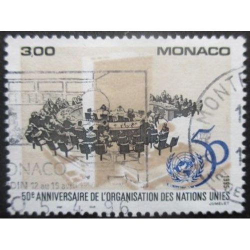 Monaco N°2003 Nations Unies Oblitéré