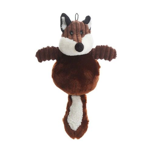 Jouet à mâcher sonore pour chiot, 1 pièce, peluche écureuil en peluche, couineur pour chat, fournitures d'entraînement interactif