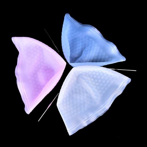 Capuchon De Coloration Réutilisable En Silicone Professionnel, Coloration Des Cheveux, Mise En Évidence, Glaçage, Basculement Avec Aiguille, Outil De Capuchon De Teinture Des Cheveux 