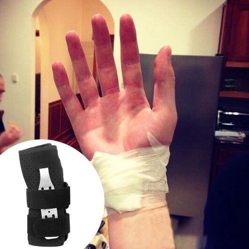 Attelle De Poignet Pour Traitement Du Canal Carpien, Manchon De Compression, Attelle Métallique, Stabilisateur De Bras Pour La Douleur, L'arthrite, Les Blessures Sportives 