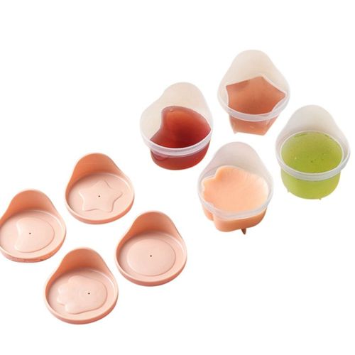 Poêle À ¿Ufs, Ensemble De 4 Pièces, Pratique, Mignon, Pocher, Outils De Cuisine, Moule À ¿Ufs Avec Brosse, Crêpière