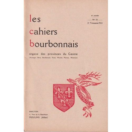 Les Cahiers Bourbonnais N° 30