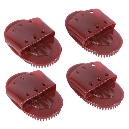 Gant Brosse De Massage Doux Pour Le Corps, Anti-Cellulite, 4 Pièces, Outil De Relaxation, Masseur Pour Le Bain, Spa 