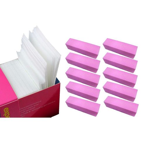 Lingettes En Coton Pelucheux Pour Enlever Le Gel À Ongles, 325 Pièces, 10 Tampons De Nettoyage En Feuille De Coton Non Tissée Pour Vernis À Ongles 