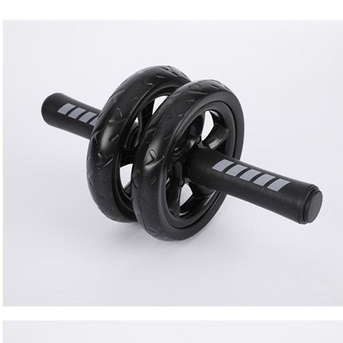 Roue Abdominale Musculation - Appareil Exercice Abdominaux + Tapis Genoux Épais - Roue Abdos À Double Glissement - Rouleau Sport - Matériel Muscu Fitness Homme & Femme
