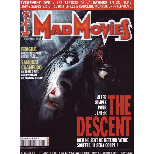 Mad Movies N° 179 : Aller Simple Pour L'enfer "The Descent"