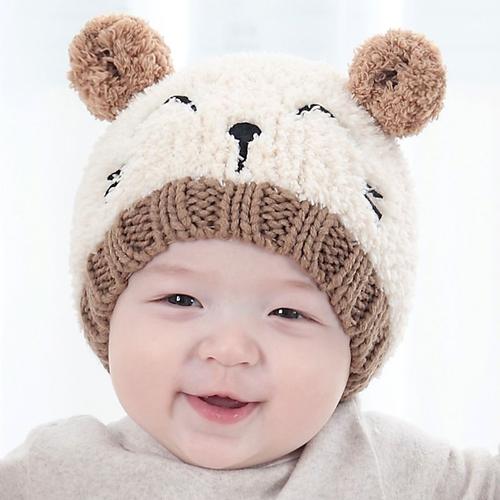 Chapeau Bonnet Enfant Hiver Bébé,Ensemble Set De 1 Pièces Bonnet Chapeau Echarpe Gant Tricot Enfant Chaud Enfant Bébé Fille Garçon Beanie Chapeau Crochet Tour De Tête Pour 1-4ans Foulard Non Inclus