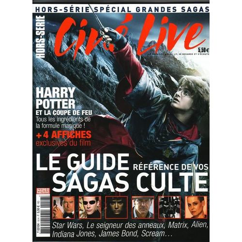 Cine Live Hors-Série Hors-Série  N° 18 H : Le Guide Référence De Vos Sagas Culte