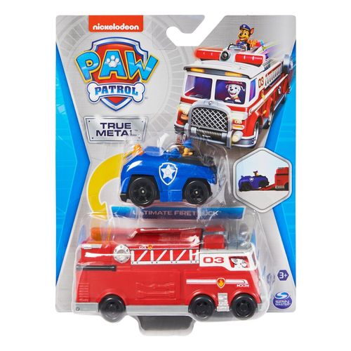 La Pat' Patrouille Pack Camion De Pompiers True Metal La Pat' Patrouille