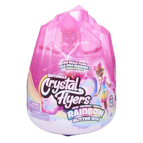 Spin Master Hatchimals Crystal Flyers Rainbow Glitter Idol