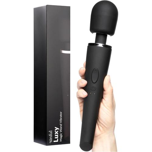 Magic Wand Vibromasseur, Femme Clitoridien - Vibromasseurs Feminin Puissant - Vibromasseur Femme Silencieux - Vibromasseur Clitoridien Sans Fil - Rechargeable Sex Toy¿S Femme Clitoridien