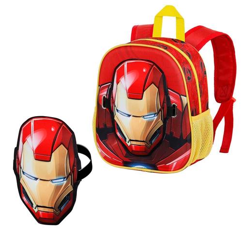 Iron Man Armour Sac à dos Masque, Rouge