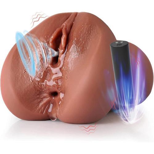 Masturbâteur Homme Mains Libres Succion Va Et Vient 650g, Sextoyse Homme Sexmasturbâteur 3d Vaginette Silicone Pour Homme Avec Vibromasseur Sex Toy¿S Homme Suceur Sex Toyspour Pour Homme