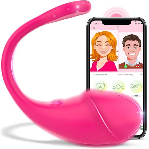 Vibromasseur Sex Toy¿S Femme Couple Homme - Vibromasseurs Feminin Clitoridien Oeuf Vibrant Sextoys À Distance, Gode Plug Anal Sextoy Avec App Et 10 Modes De Vibration, Sextoyse Femme Connectée Vibro