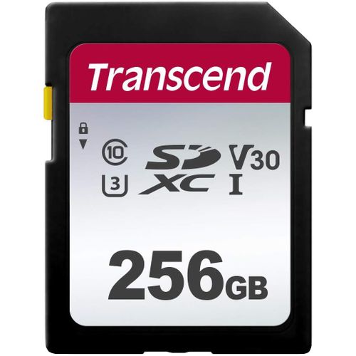 256Go SDXC/SDHC 300S Carte SD 256Go Emballage ""Ouverture facile"" TS256GSDC300S-E