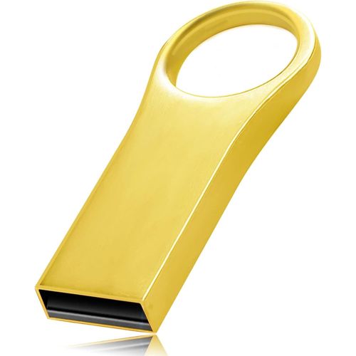 Clé USB-Micro Cle USB 64 GO Métal Pen Drive Mini Clef USB 64 GO Imperméable Clés USB Lots Mémoire Stick USB 2.0 Disque Flash Drive pour PC, TV, Ordinateur, Tablette, Voiture, Lecteur, Portable