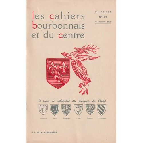 Les Cahiers Bourbonnais N° 56