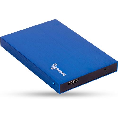 Disque Dur Externe Portable 500 Go HDD de Sauvegarde 2,5"" Disque Dur Externe USB 3.0 Stockage de données, Compatible pour PC de Jeu, Mac, Ordinateur Portable, Xbox, Xbox One Bleu