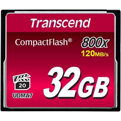 32 Go Carte Mémoire CompactFlash (CF) UDMA 7 800x TS32GCF800