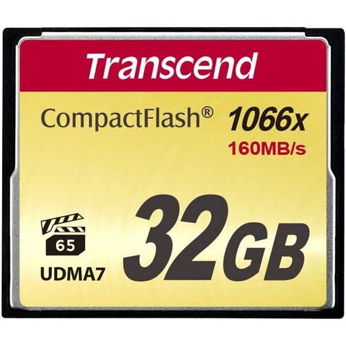 32 Go Carte Mémoire CompactFlash (CF) UDMA 7 1000x TS32GCF1000