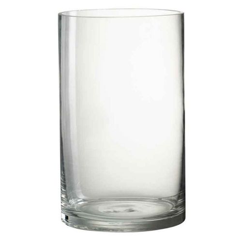 Paris Prix - Vase Design En Verre "vola" 25cm Transparent