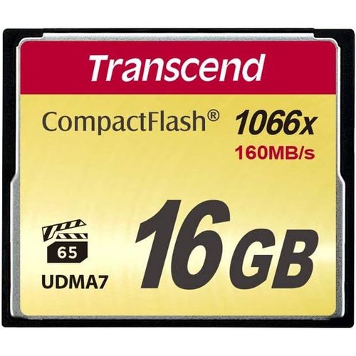 16 Go Carte Mémoire CompactFlash (CF) UDMA 7 1000x TS16GCF1000