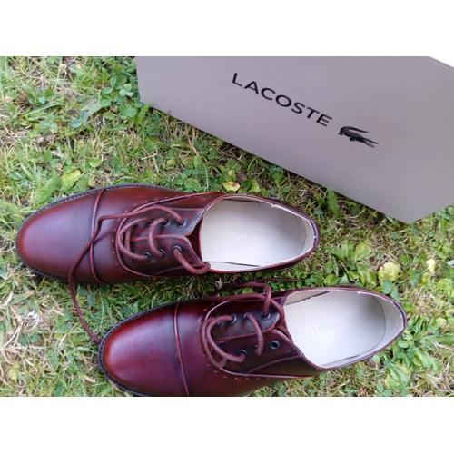 Chaussures Derby Femme Lacoste 38