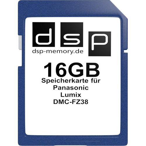 Carte mémoire 16 Go pour Panasonic Lumix DMC-FZ38