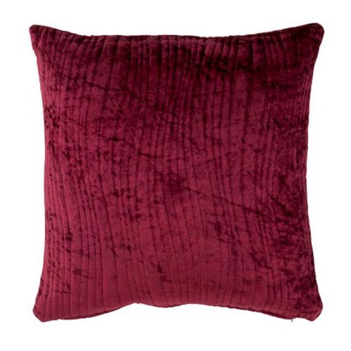 Paris Prix - Coussin Déco "Vague" 45x45cm Mauve