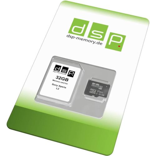 Carte mémoire 32 Go Classe 10 pour Sony Xperia L2