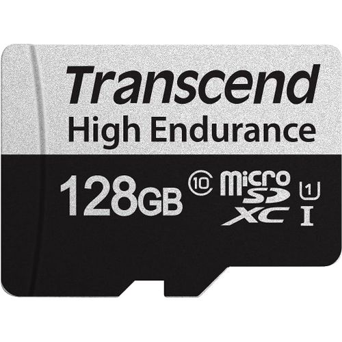 Carte microSD - 128 Go - Pour les Dashcams, caméras de sécurité et systèmes de sécurité TS128GUSD350V