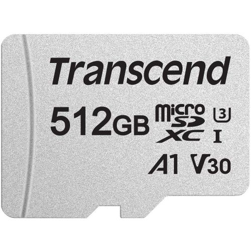 512Go - SDXC/SDHC 300S Carte microSD 512 Go avec adaptateur SD - TS512GUSD300S-AE