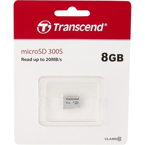 8Go - SDXC/SDHC 300S Carte microSD 8 Go sans adaptateur SD - TS16GUSD300S