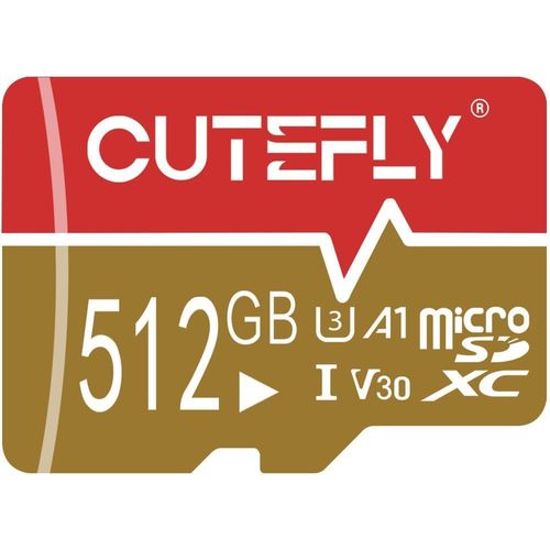Carte Sd, Carte Micro Sd 512go Vitesse Élevée Carte Memoire Ultra- Hd Sd Card Grande Capacité Carte Sd 512go Pour Drone, Dash Cam, Caméra De Sport, Caméra De Surveillance, Smartphone-Marque Générale