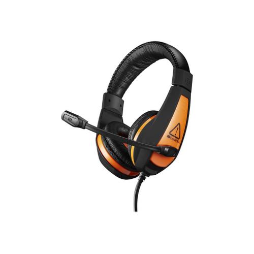 Canyon CND-SGHS1 - Micro-casque - sur-oreille - filaire - jack 3,5mm - noir