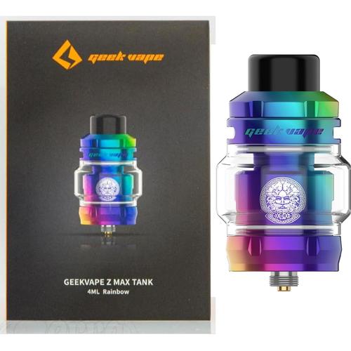 Z Max Tank | Z Max Sub Ohm Tank Atomizer 4ML + 810 Drip Tip with M Coil Fit 2 Mod /L200 Classic Mod No Nicotine