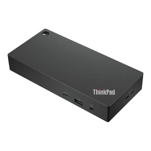 Lenovo ThinkPad Universal USB-C Dock - Station d'accueil - USB-C - HDMI, 2 x DP - 1GbE - 90 Watt - Campus