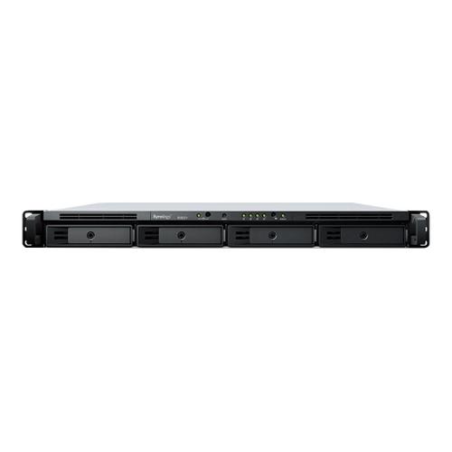 Synology RackStation RS822+ - Serveur NAS - 4 Baies - rack-montable - SATA 6Gb/s - RAID RAID 0, 1, 5, 6, 10, JBOD - RAM 2 Go - Gigabit Ethernet - iSCSI support - 1U