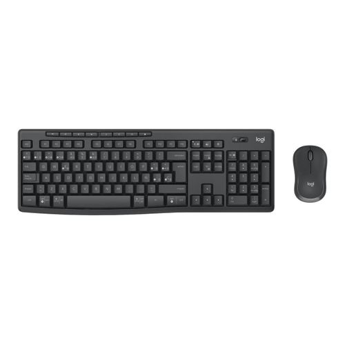 Logitech MK370 Combo for Business - Ensemble clavier et souris - sans fil - Bluetooth LE - AZERTY - Belge - graphite