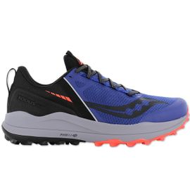 Saucony Xodus Ultra Trailsrunning Baskets Sneakers Chaussures Chaussures De Running Bleusnoir S20734s16ssv
